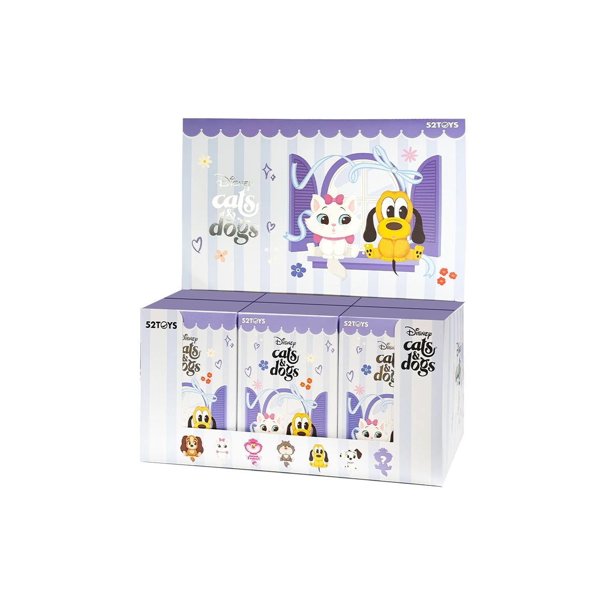 Disney Cats&Dogs Series Plush Pendant Blind Box