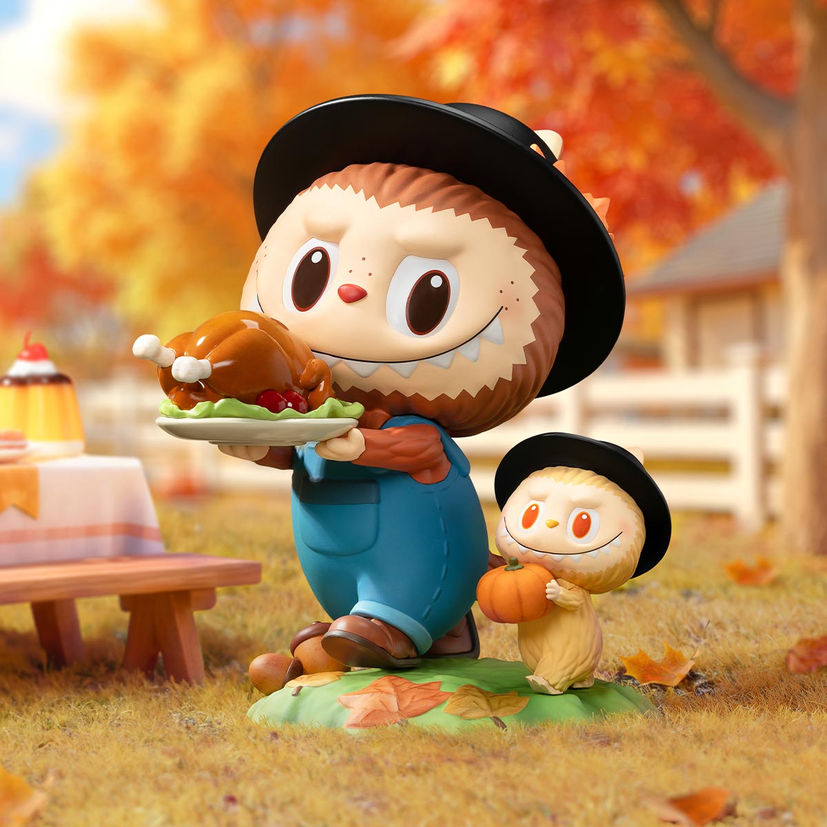 THE MONSTERS Thanksgiving Figurine