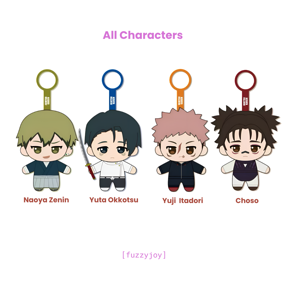Jujutsu Kaisen Season 3 Mini Plush Pendant Blind Box