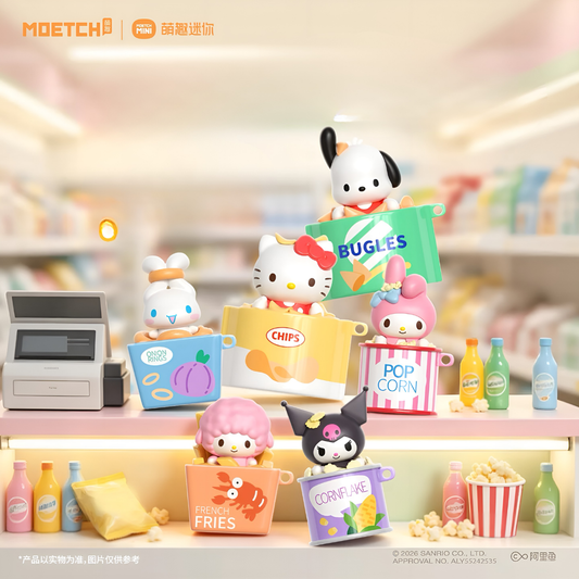 Sanrio Characters Snack Series Figures Blind Box