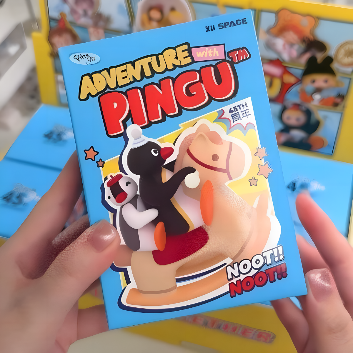 Pingu 45th Anniversary Adventure with Pingu Series Figures Blind Box