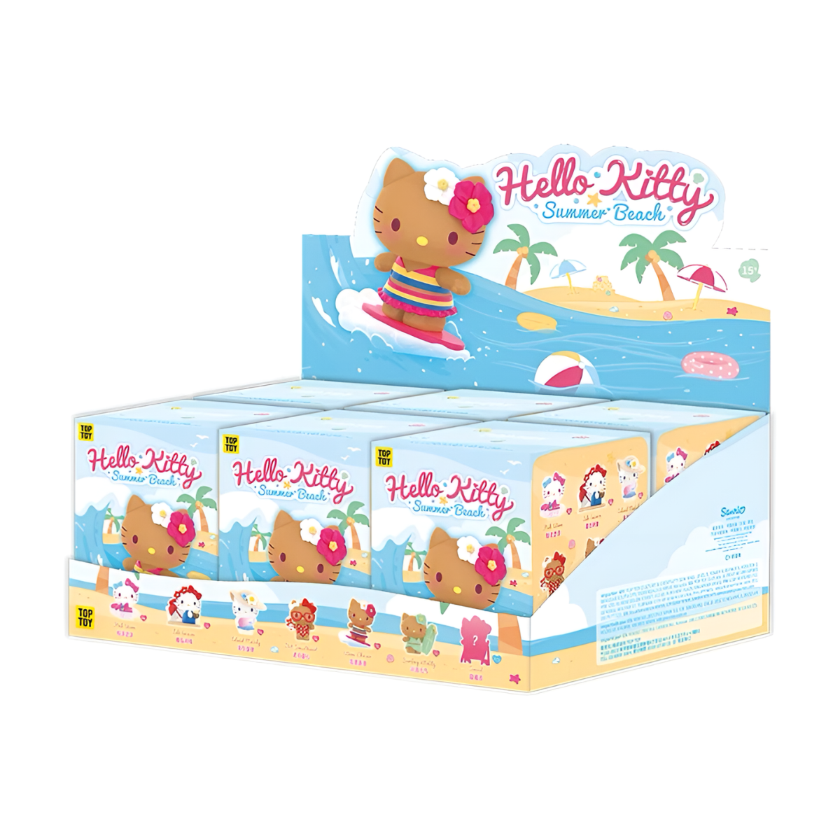 Hello Kitty Summer Beach Series Figures Blind Box