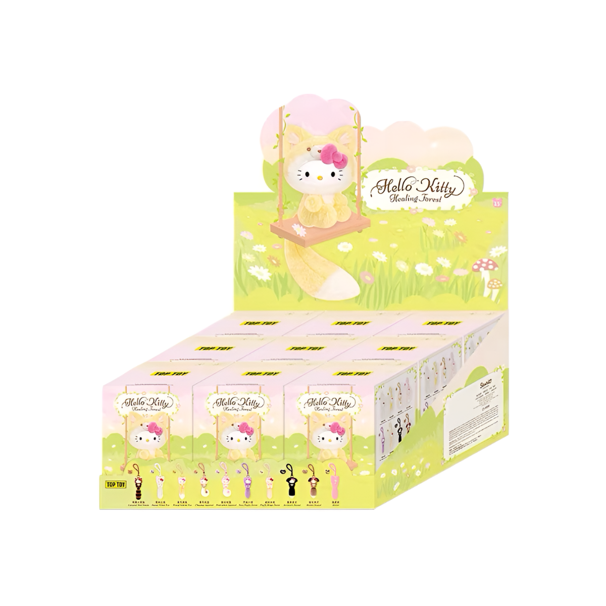 Hello Kitty Healing Forest Series Plush Pendant Blind Box