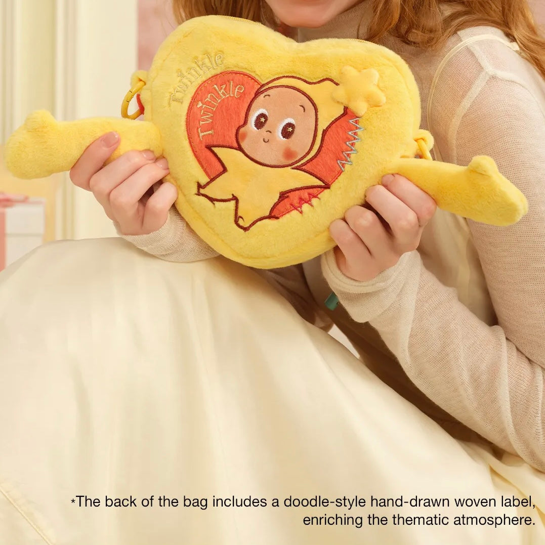 Twinkle Twinkle Crush On You Series-Hand-in-Hand Heart Bag