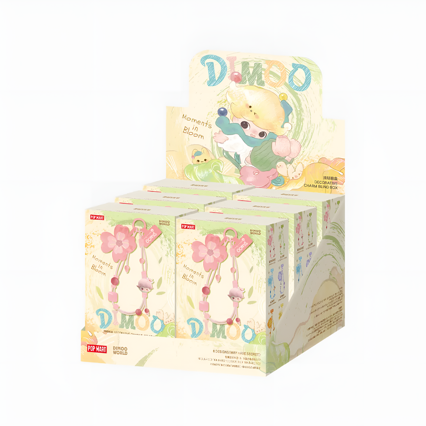 DIMOO Moments in Bloom Series-Decorative Charm Blind Box