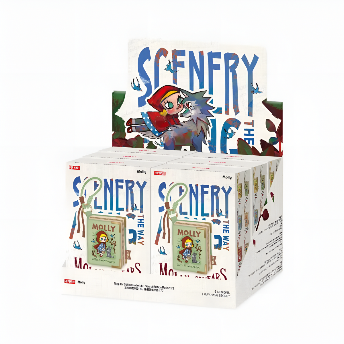 MOLLY Scenery Along the Way Series-Mini Memory Album Bag Blind Box