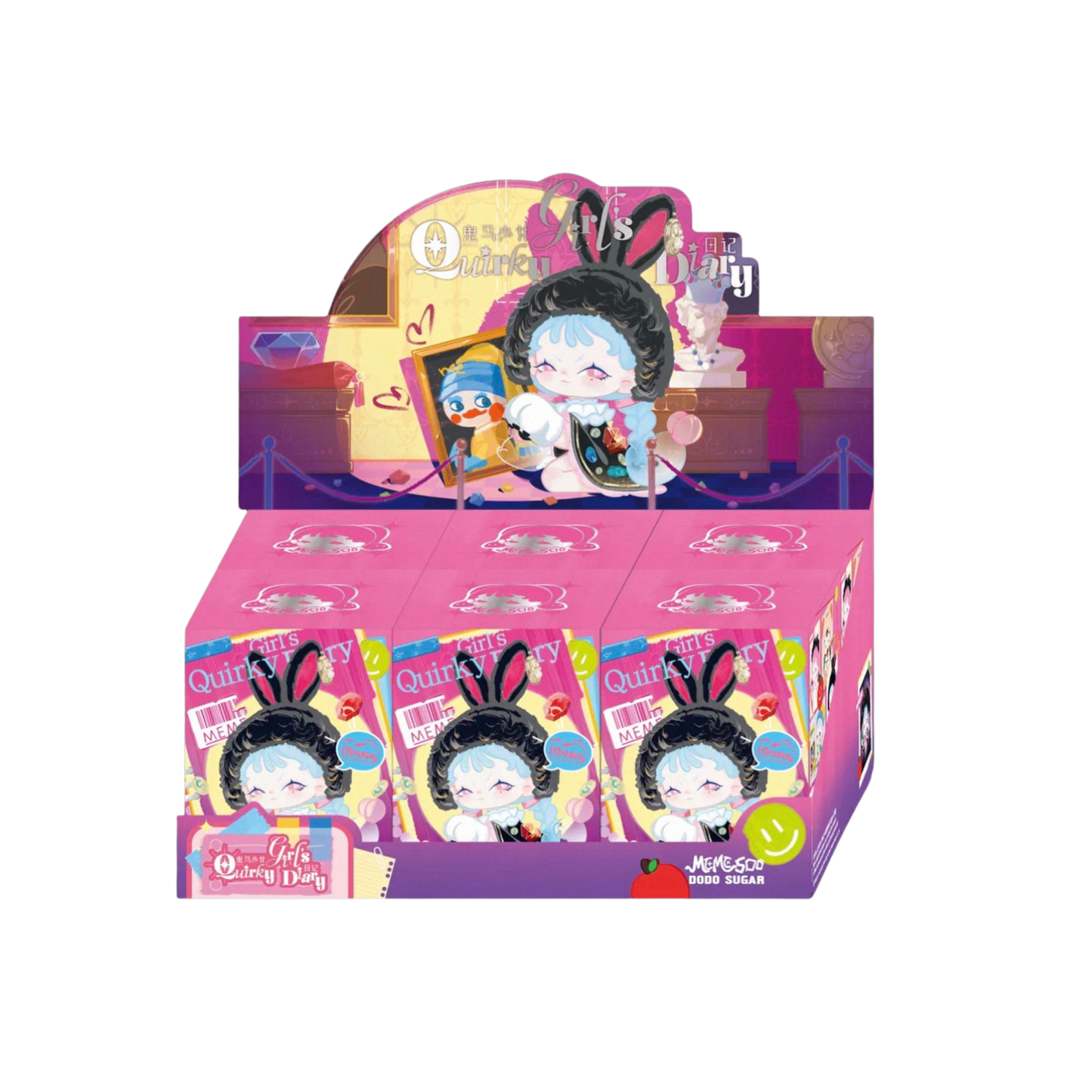 MEMESOO Quirky Girl's Diary Series Blind Box