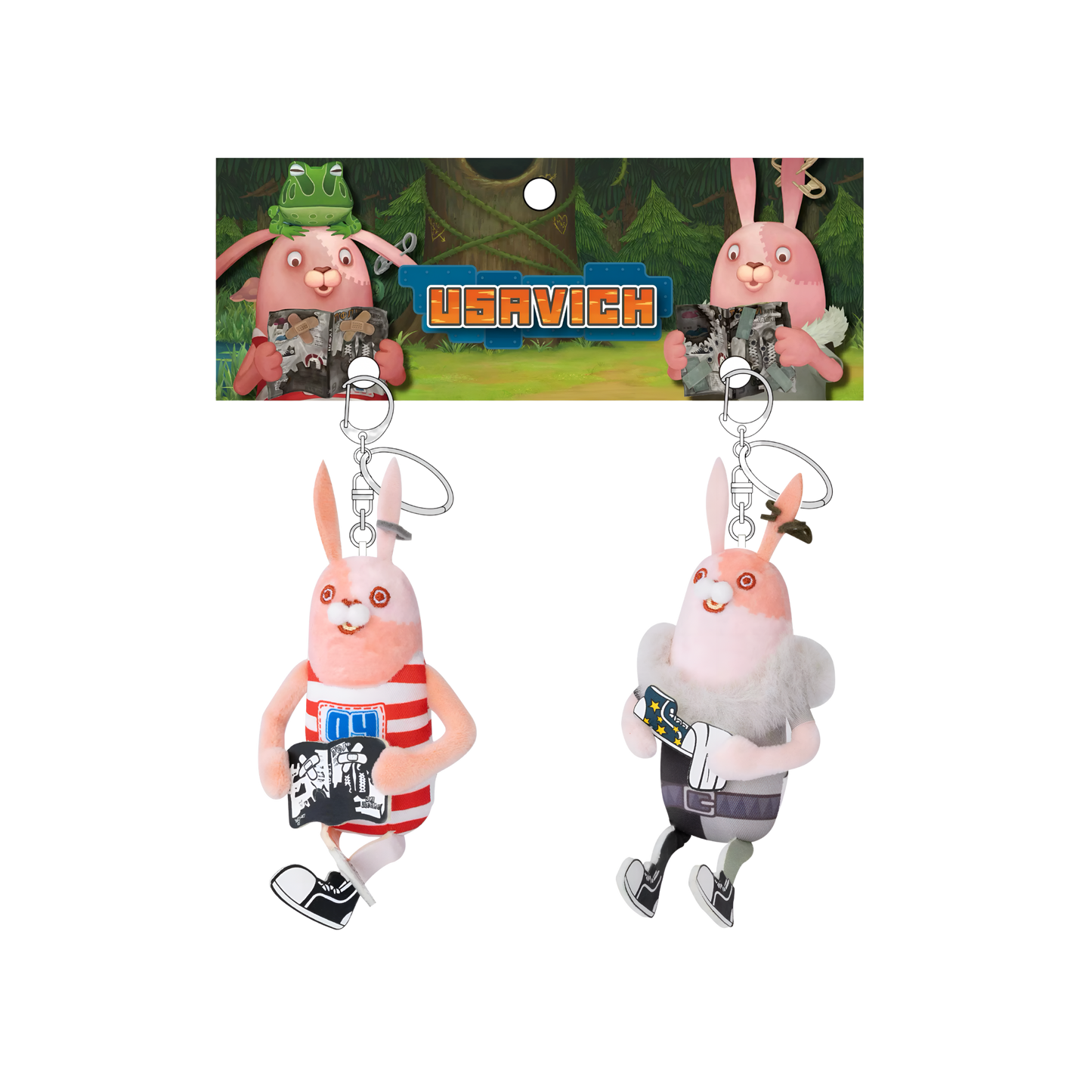 SCG STUDIOS Usavich Kirenenko & Kirunenko Twin Series Pendant Plush