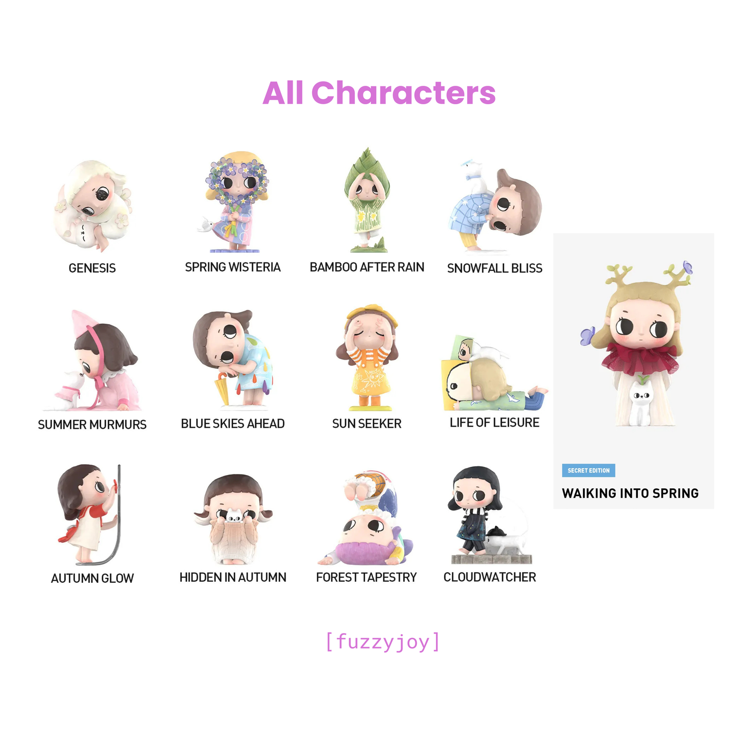 Nyota I Am the Seasons Series Figures