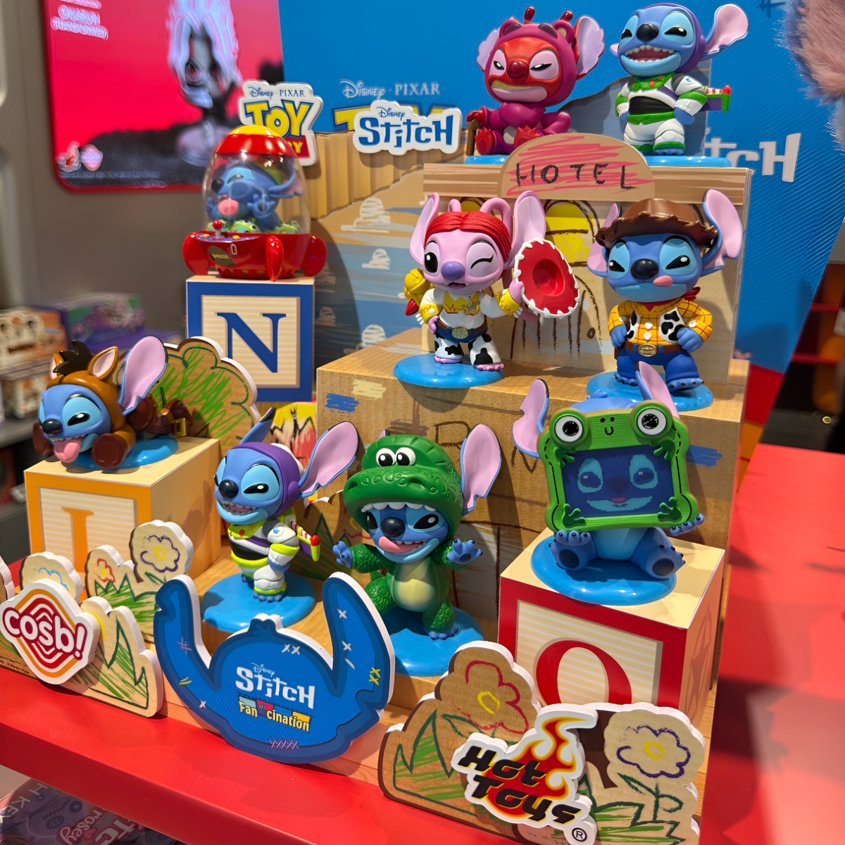 Toy Story Stitch Stitch Cosbi Collection Fan-Cination Series Figures Blind Box