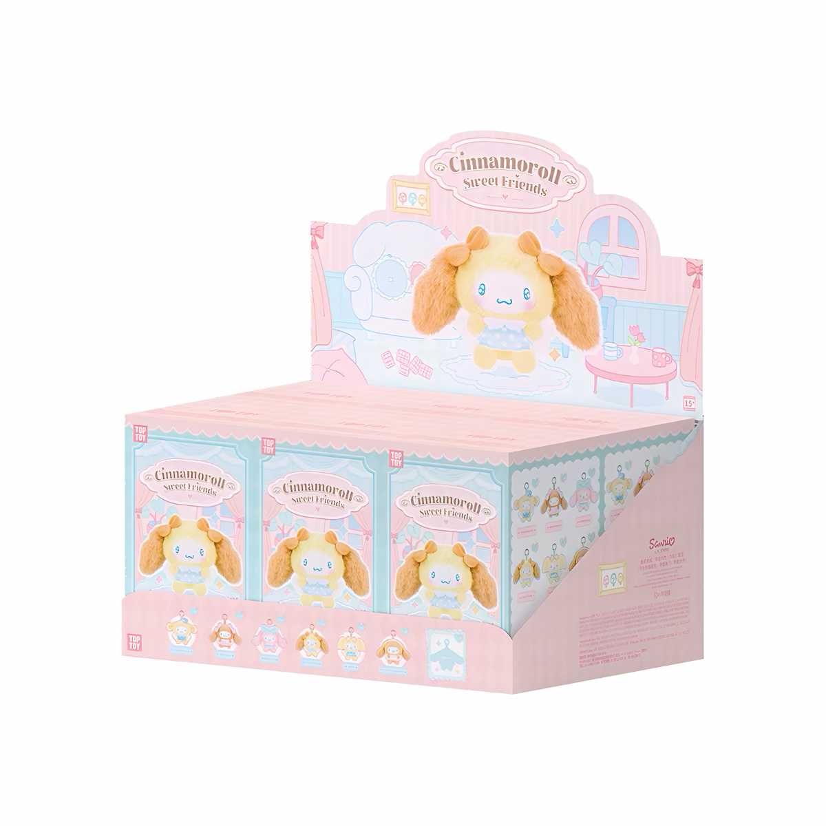 Cinamoroll Sweet Friends Series Plush Pendant Blind Box