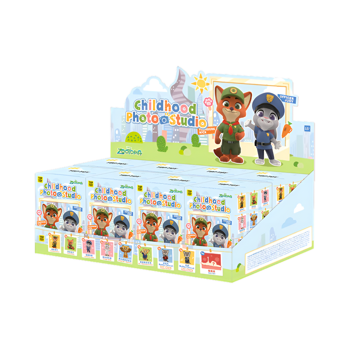 Disney Zootopia Childhood Photo Studio Series Figures Blind Box