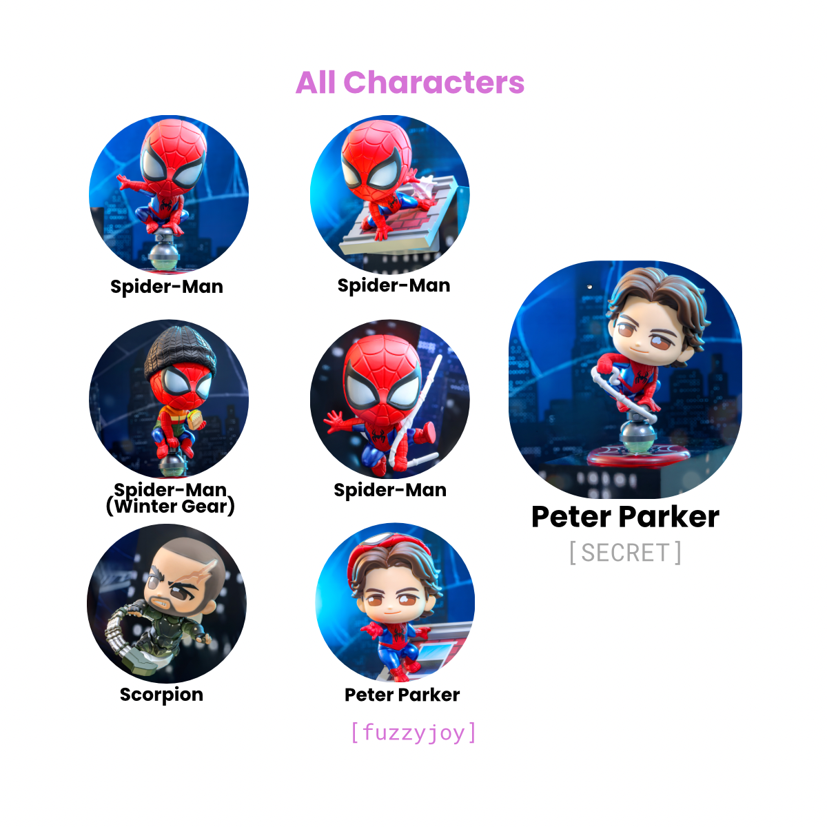 Spider-Man Brand New Day Cosbi Bobble Head Collection