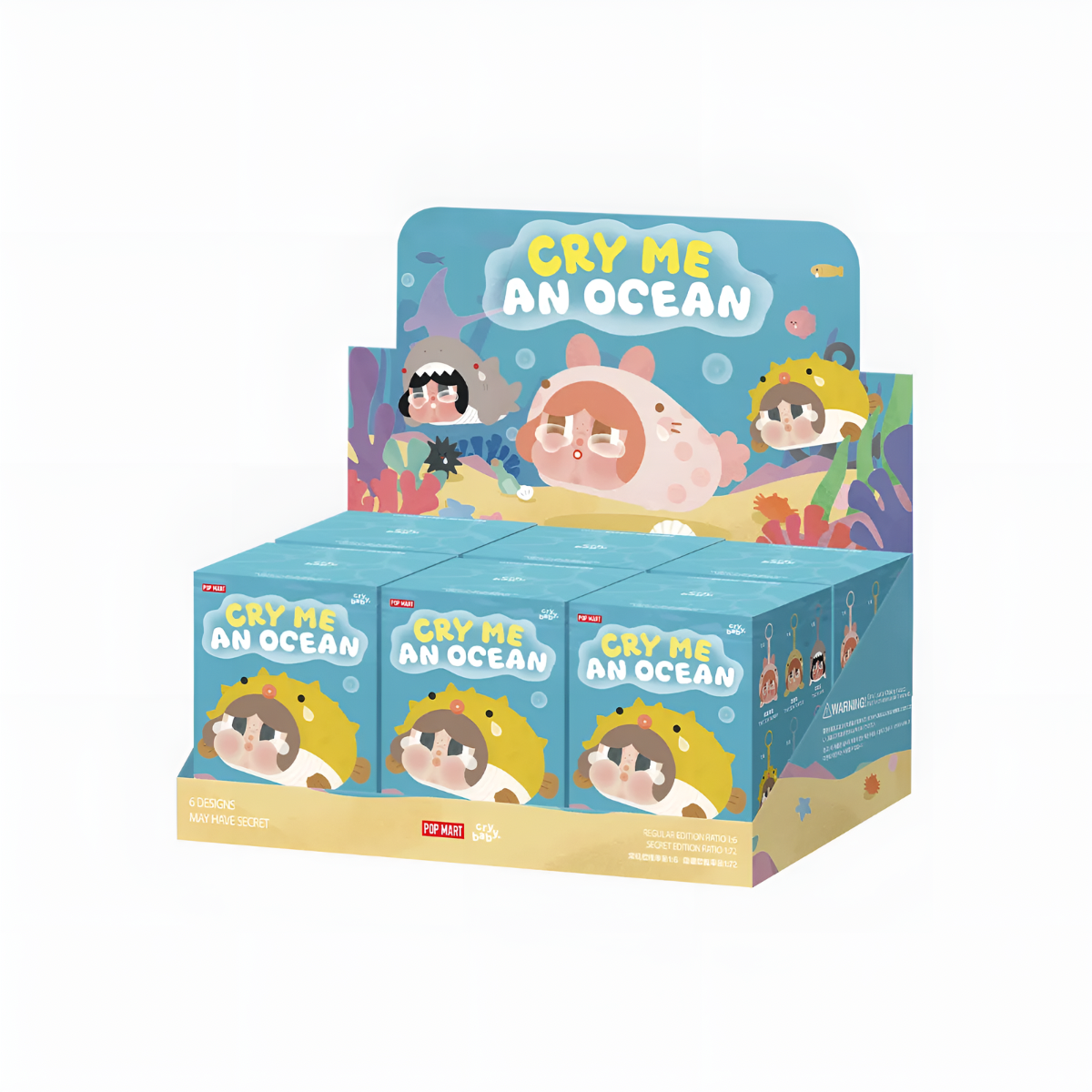CRYBABY Cry Me An Ocean Series - Vinyl Plush Pendant Blind Box