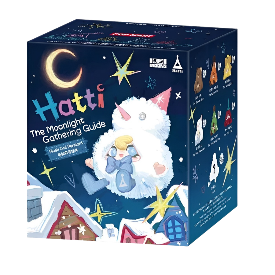 Hatti 1001MOONS The Moonlight Gathering Guide Series Plush Doll Pendant