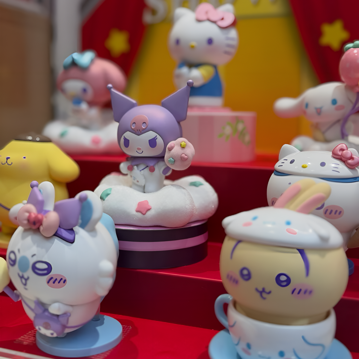 Chiikawa x Sanrio & Characters Series Figures Blind Box