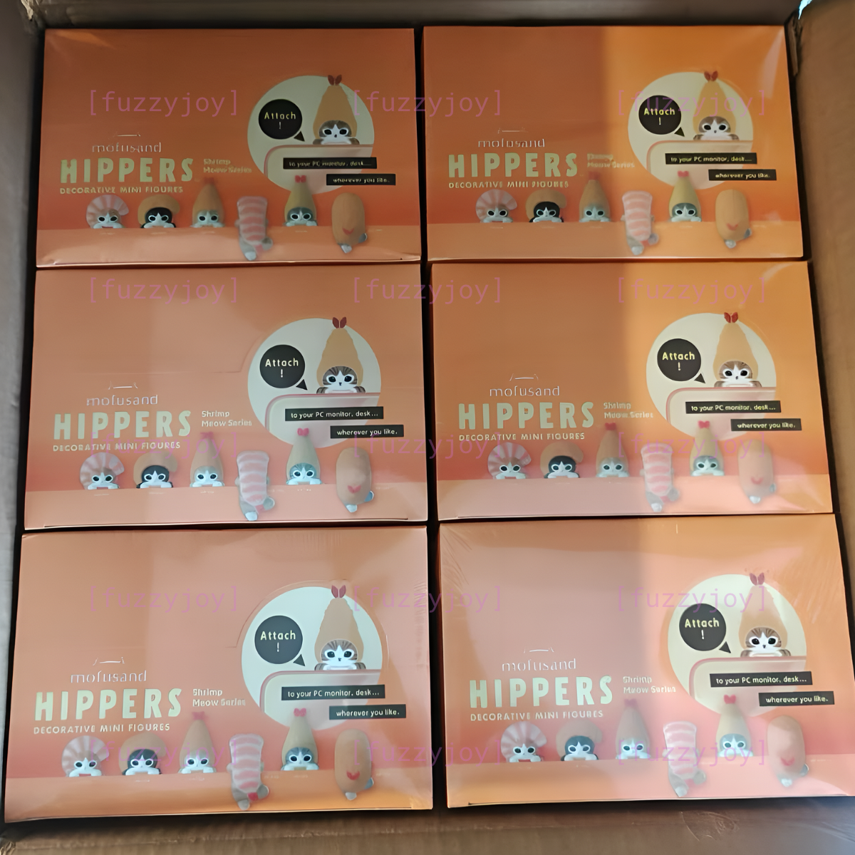 HIPPERS mofusand Shrimp Meow Series Blind Box