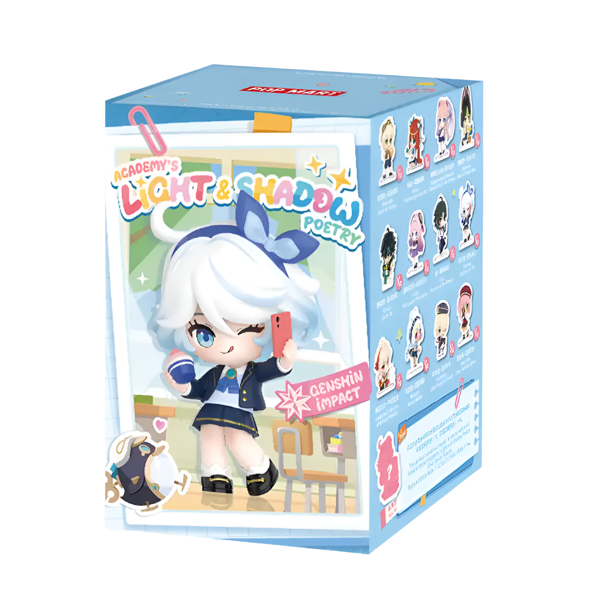 Genshin Impact Academy's Light and Shadow Poetry Chibi Series Figures