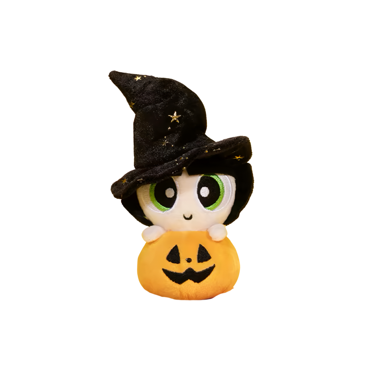The Powerpuff Girls Halloween Witch Pumpkin Plush Pendant