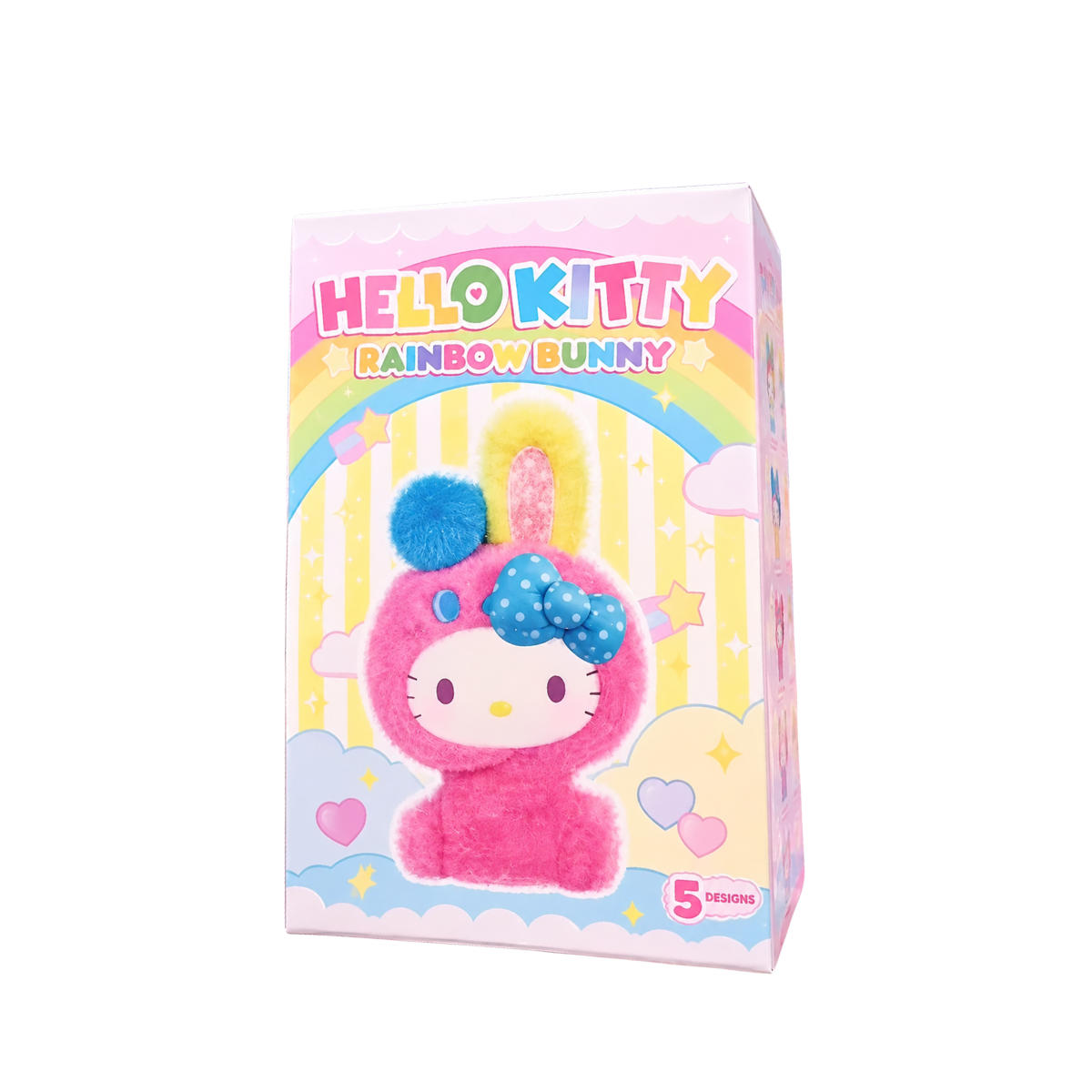 Hello Kitty Rainbow Bunny Series Plush Pendant Blind Box