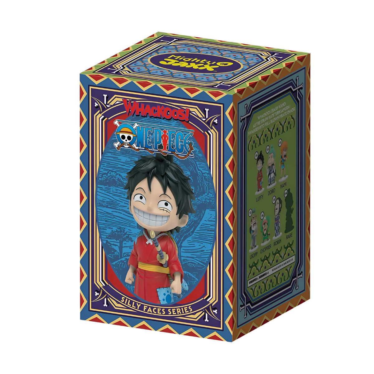 ONE PIECE - Whackoos Silly Face Series Figures Blind Box