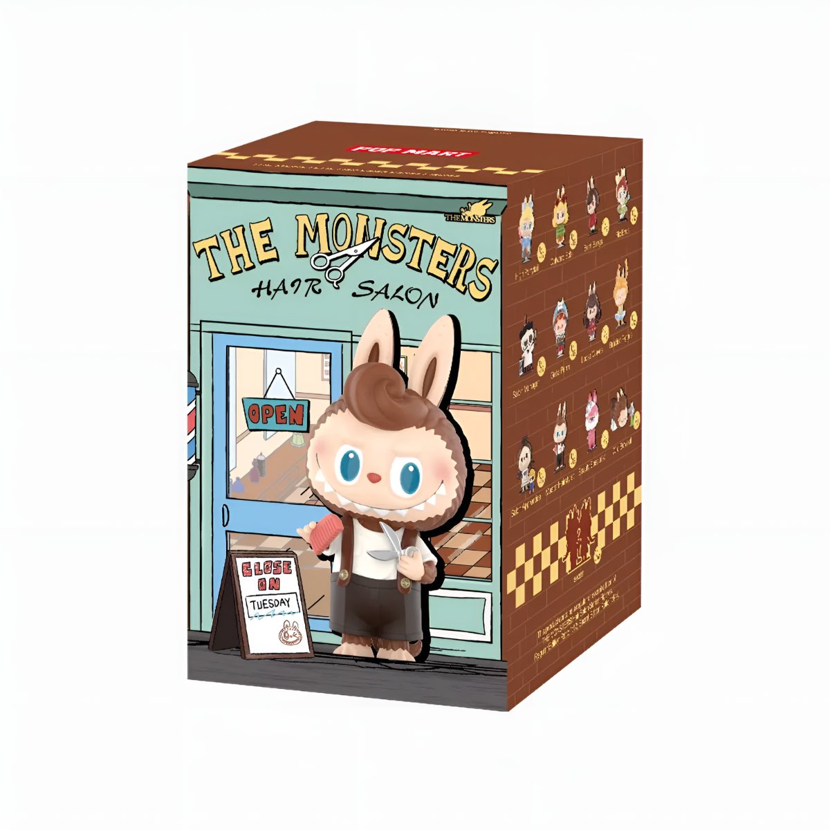 THE MONSTERS Hair Salon Series - Vinyl Plush Pendant Blind Box