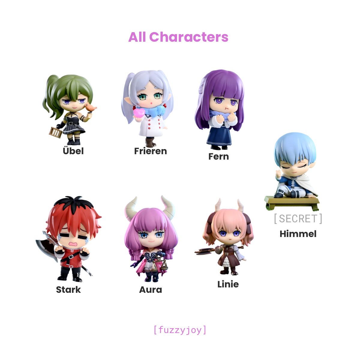 Frieren: Beyond Journey’s End Series 2nd Vol. Mini Figures Blind Box