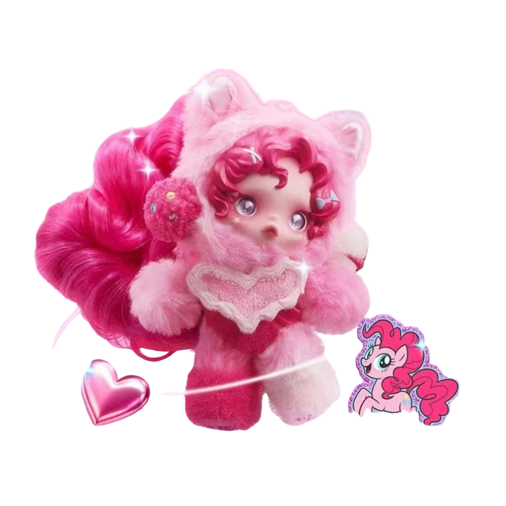 SKULLPANDA × My Little Pony Series Plush Doll Pendant – Fuzzyjoy