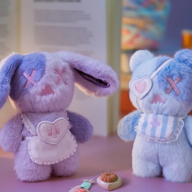 FINDING UNICORN ShinWoo Ragbear Clinic Plush Keychain Blind Box