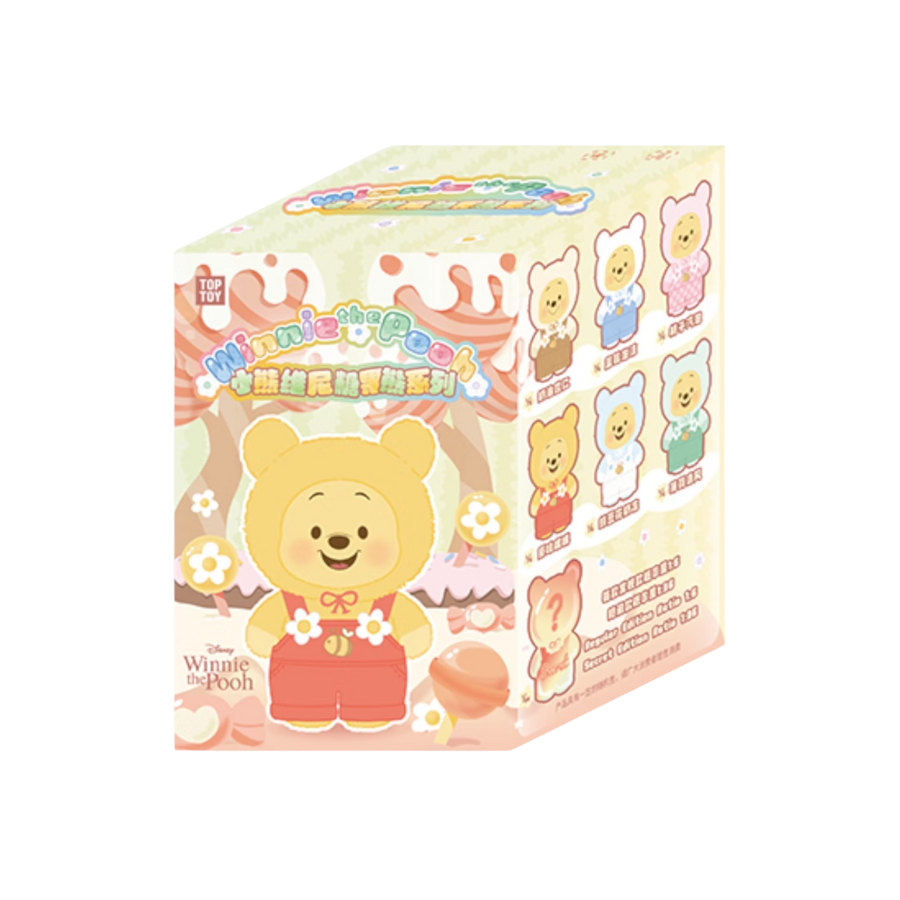 TOPTOY Disney Winnie the Pooh Candy Bear Series Vinyl Plush