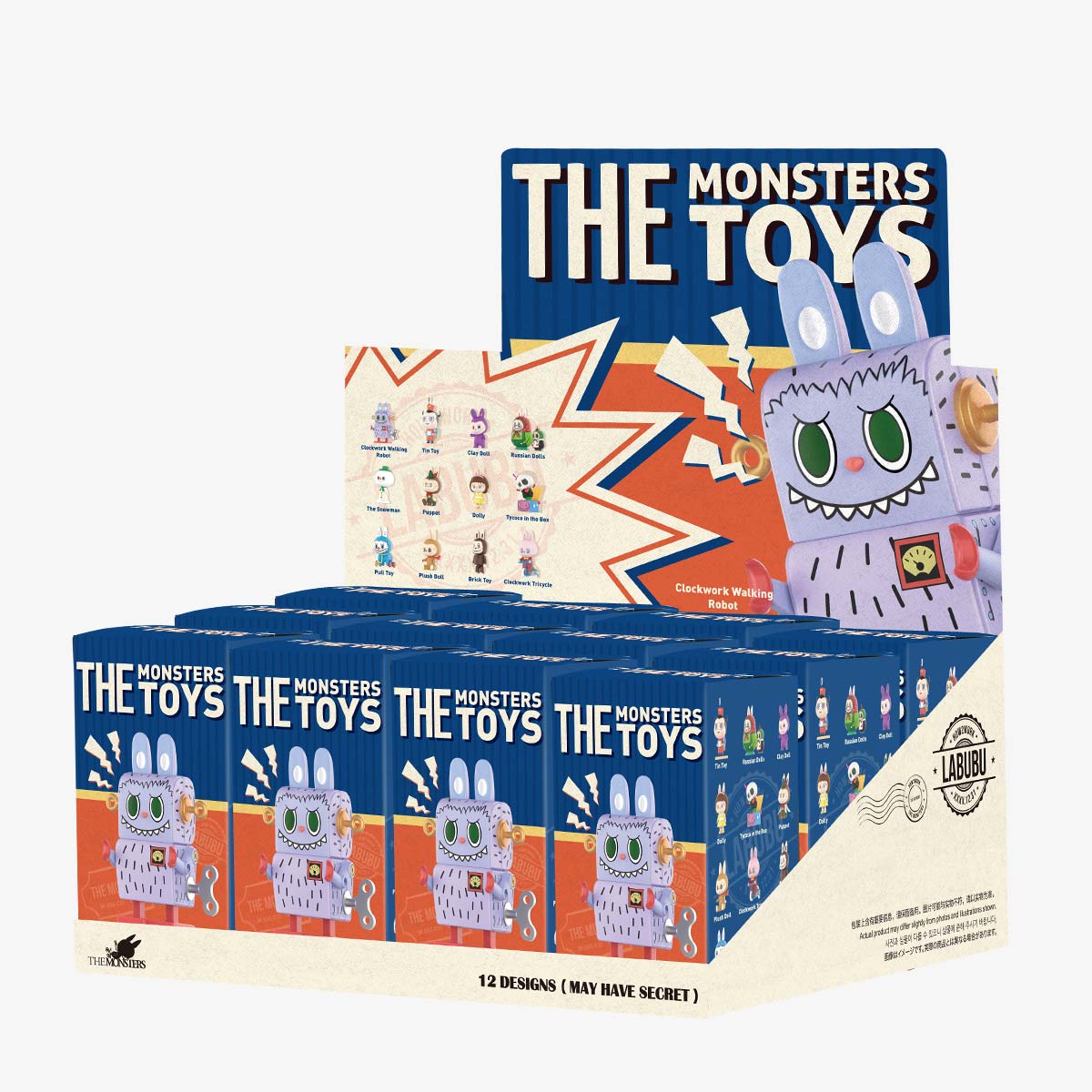 The Monsters Toys Series Figures