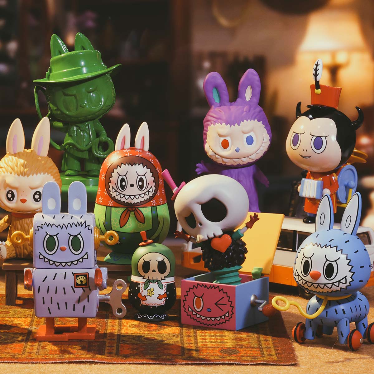 The Monsters Toys Series Figures