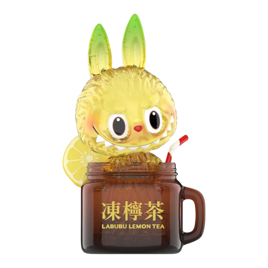 The Monsters Labubu Lemon Tea Figure