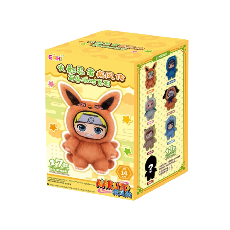 TOP TOY Naruto Shippuden Cute Beast Party Plush Keychains