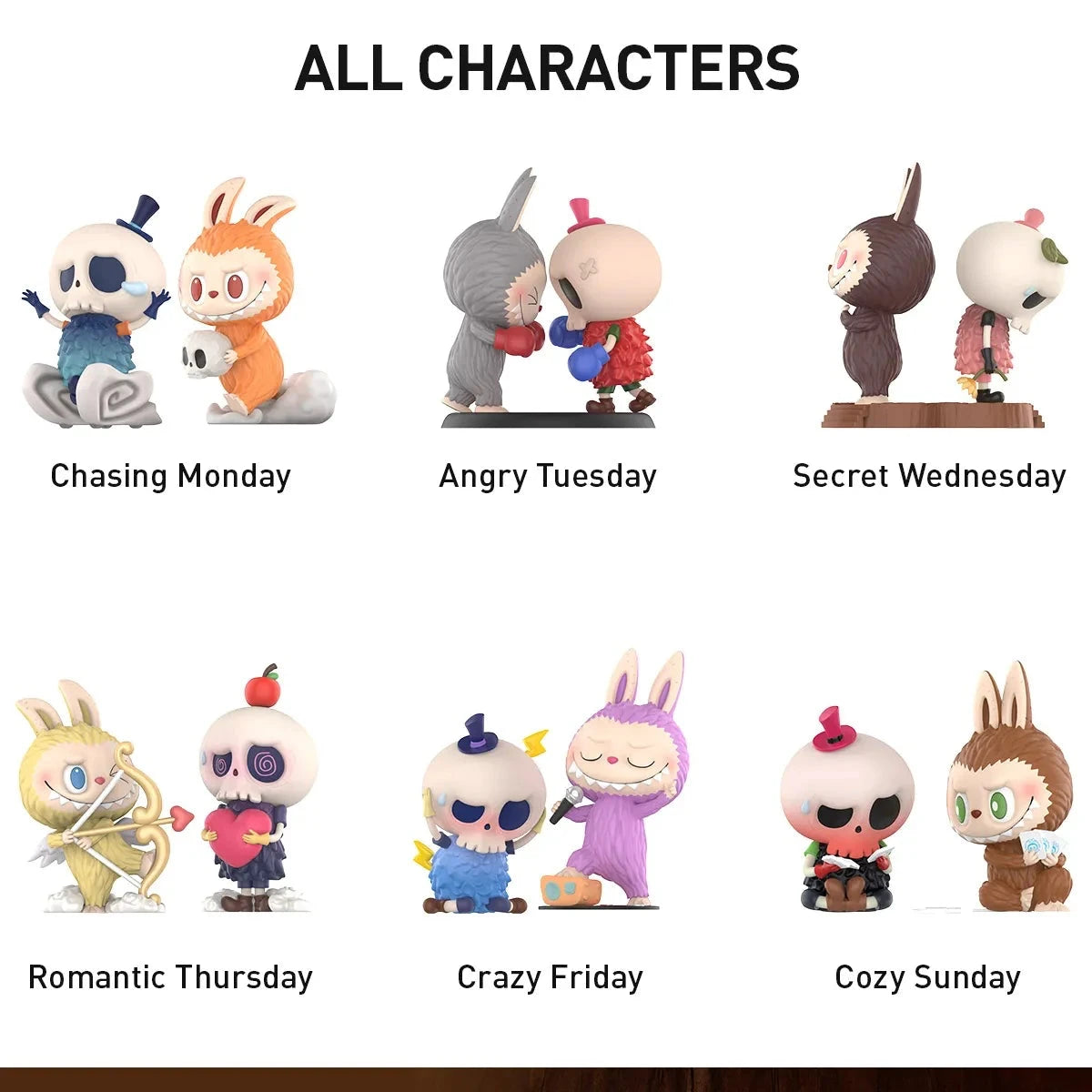 The Monsters Mischief Diary Blind Box LABUBU & TYCOCO
