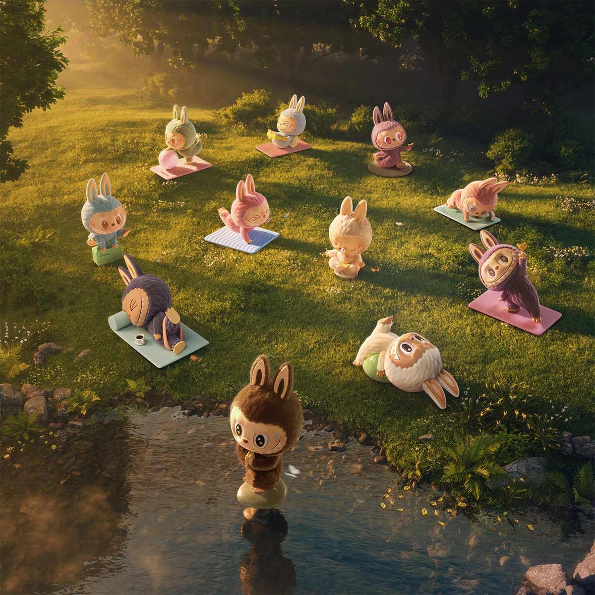 The Monsters Lazy Yoga Blind Box
