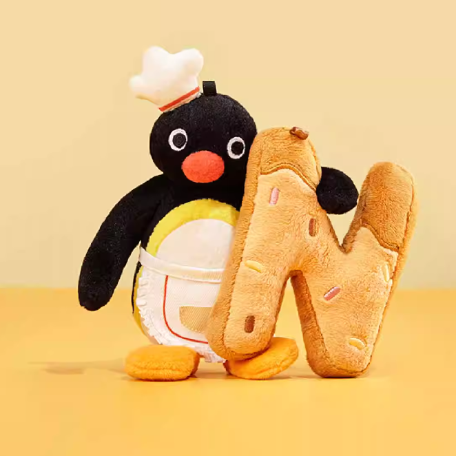 SHANDMOO Pingu - Anpanman Plush Pendant