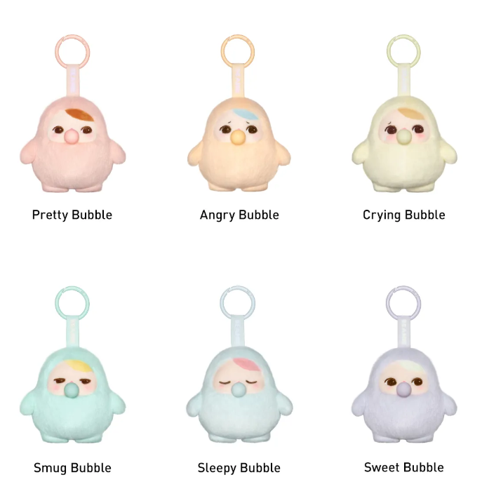 [PREORDER] PUCKY BEANIE BUBBLE UP Plush Pendant Blind Box