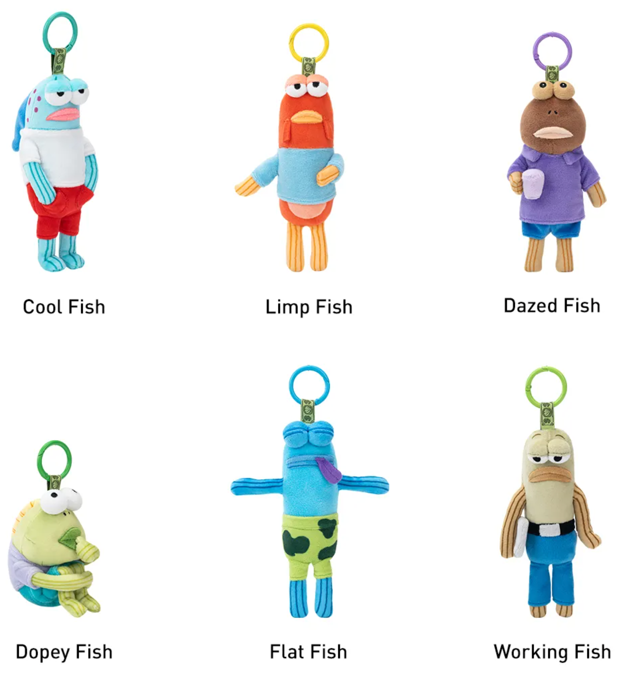 Bikini Bottom Buddies Whimsical Plush Blind Box