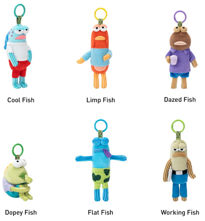 Bikini Bottom Buddies Whimsical Plush Blind Box