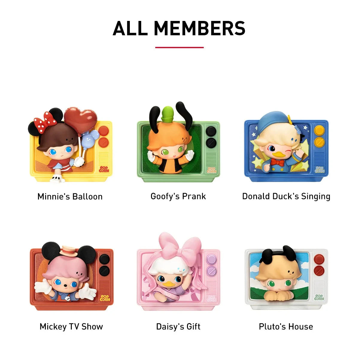 DIMOO WORLD × DISNEY Fridge Magnet Blind Box
