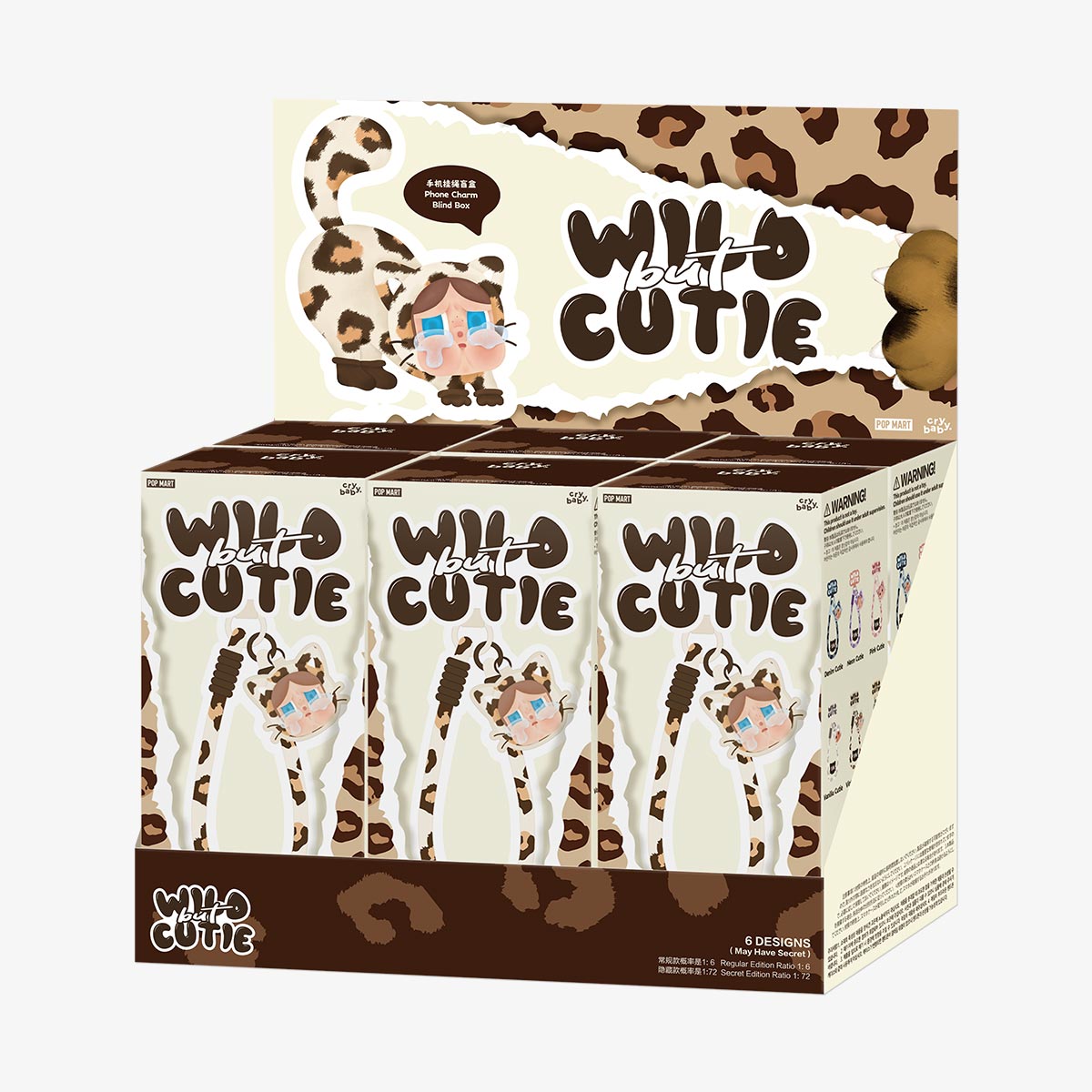 [PREORDER] CRYBABY Wild but Cutie Phone Charm Blind Box
