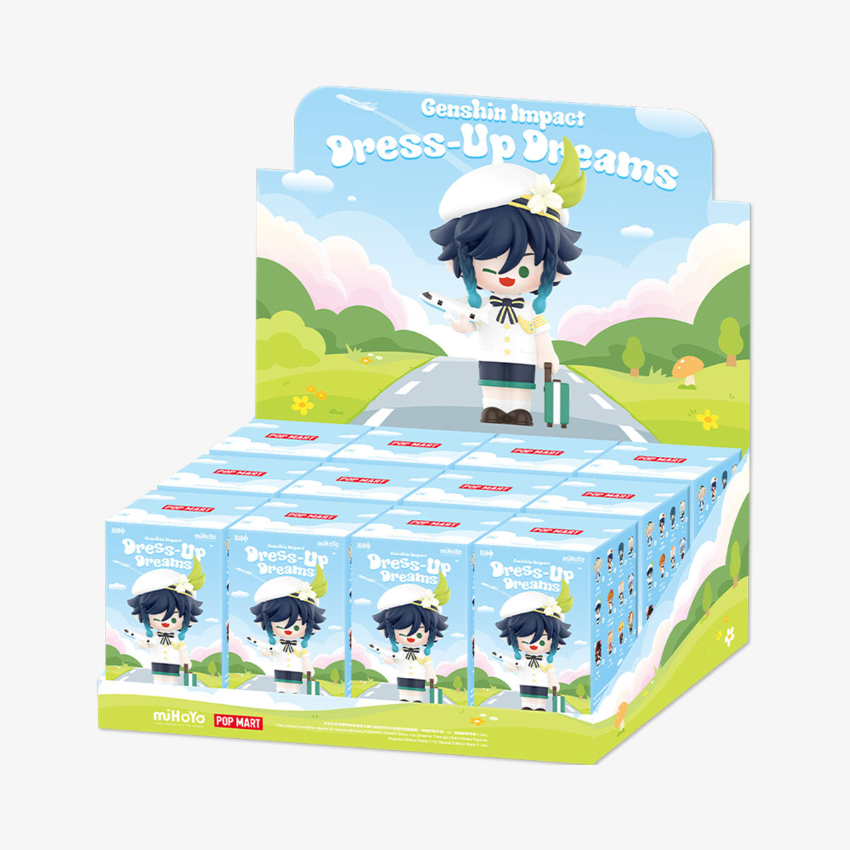 Genshin Impact Dress-Up Dreams Themed Chibi Figures