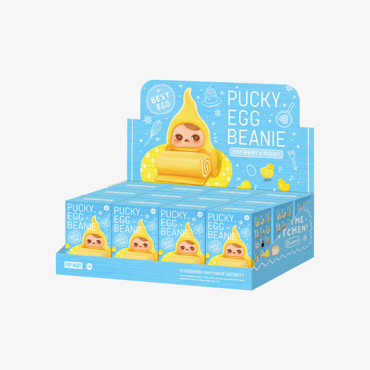 [PREORDER] PUCKY Egg Beanie Series Figures