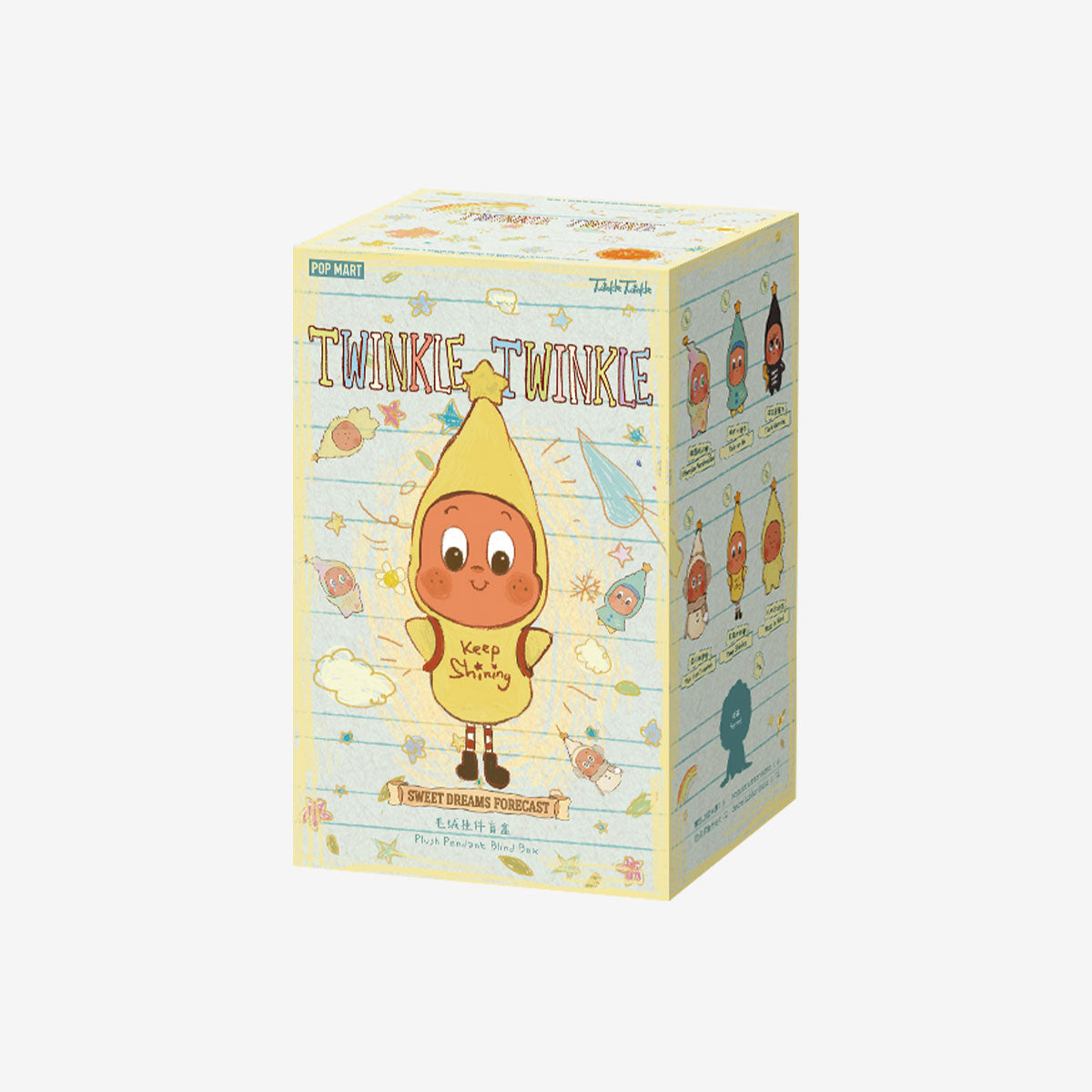 [PREORDER] Twinkle Twinkle Sweet Dreams Forecast Series-Plush Pendant Blind Box
