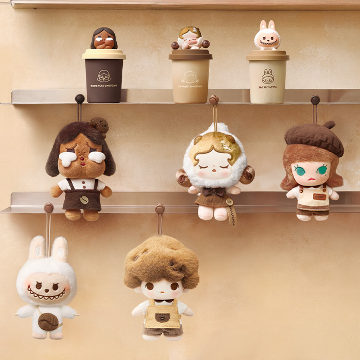 [PREORDER] POP BEAN Coffee Factory Series-Plush Pendant