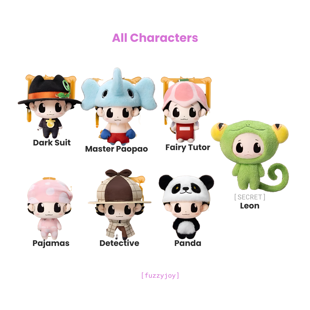 GONG - Katekyo Hitman Reborn! The Many Faces of Reborn Series Plush Keychain Blind Box