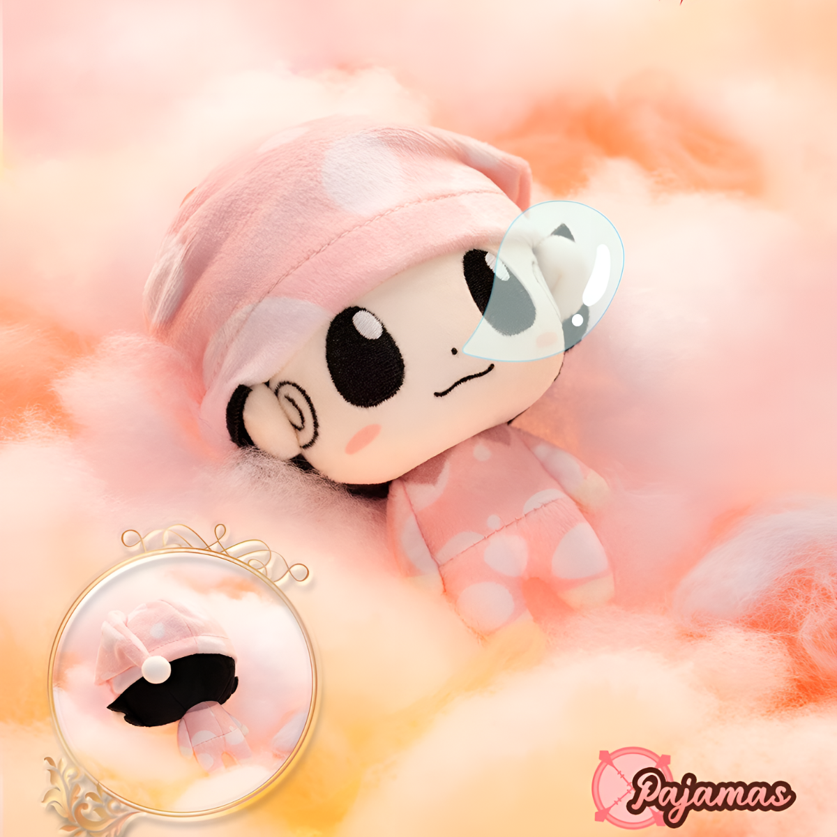 GONG - Katekyo Hitman Reborn! The Many Faces of Reborn Series Plush Keychain Blind Box