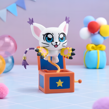 BN Figure Q - Digimon Adventure x Bukubu Okawa Series Figures Blind Box