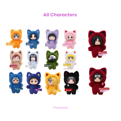 [AU STOCK] NARUTO Kitten Land Series Plush Blind Box